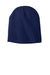 Port & Company Hats CP94 Unisex Knit Beanie Navy Blue Flat Front