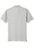 CornerStone CS4020P Mens Industrial Moisture Wicking Short Sleeve Polo Shirt w/ Pocket Light Grey Flat Back