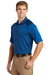 CornerStone CS410/TLCS410 Mens Select Tactical Moisture Wicking Short Sleeve Polo Shirt Royal Blue Model 3q