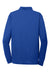 CornerStone CS412LS Mens Select Moisture Wicking Long Sleeve Polo Shirt Royal Blue Flat Back