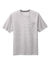CornerStone CS430 Mens Short Sleeve Crewneck T-Shirt w/ Pocket Heather Grey Flat Front