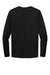 CornerStone CS440LSP Mens Workwear Pro Long Sleeve Crewneck T-Shirt w/ Pocket Black Flat Back