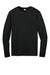 CornerStone CS440LSP Mens Workwear Pro Long Sleeve Crewneck T-Shirt w/ Pocket Black Flat Front