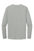 CornerStone CS440LSP Mens Workwear Pro Long Sleeve Crewneck T-Shirt w/ Pocket Light Grey Flat Back