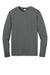 CornerStone CS440LSP Mens Workwear Pro Long Sleeve Crewneck T-Shirt w/ Pocket Metal Grey Flat Front