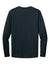 CornerStone CS440LSP Mens Workwear Pro Long Sleeve Crewneck T-Shirt w/ Pocket Navy Blue Flat Back