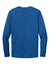 CornerStone CS440LSP Mens Workwear Pro Long Sleeve Crewneck T-Shirt w/ Pocket Royal Blue Flat Back