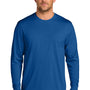 CornerStone Mens Workwear Pro Long Sleeve Crewneck T-Shirt w/ Pocket - Royal Blue - COMING SOON