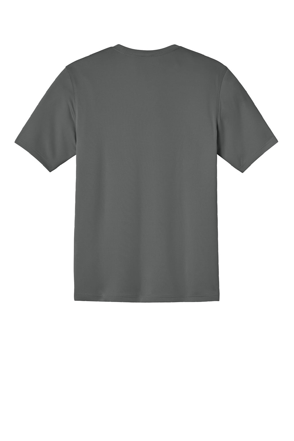 CornerStone CS440P/TLCS440P Mens Workwear Pro Short Sleeve Crewneck T-Shirt w/ Pocket Metal Grey Flat Back