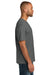 CornerStone CS440P/TLCS440P Mens Workwear Pro Short Sleeve Crewneck T-Shirt w/ Pocket Metal Grey Model Side