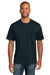 CornerStone CS440P/TLCS440P Mens Workwear Pro Short Sleeve Crewneck T-Shirt w/ Pocket Navy Blue Model Front