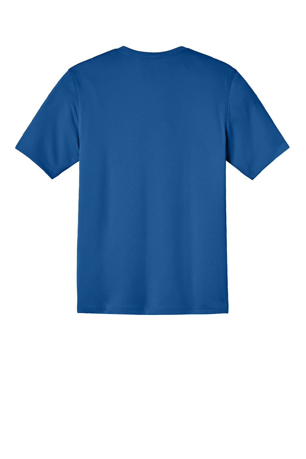 CornerStone CS440P/TLCS440P Mens Workwear Pro Short Sleeve Crewneck T-Shirt w/ Pocket Royal Blue Flat Back