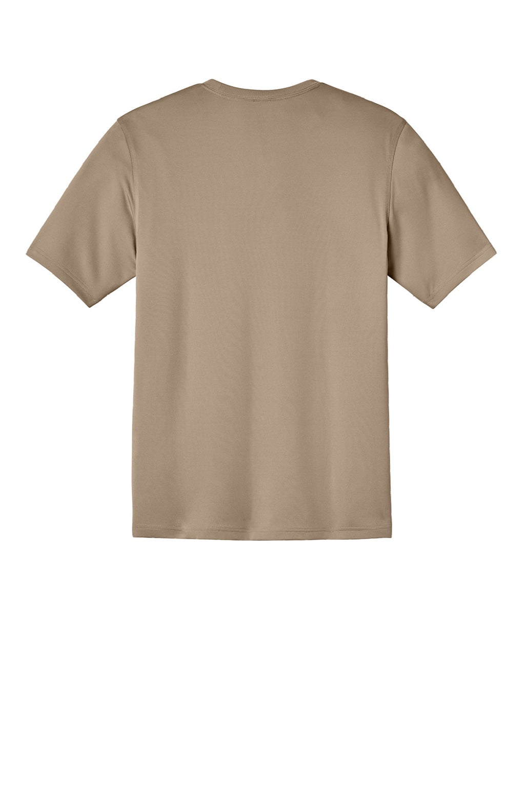CornerStone CS440P/TLCS440P Mens Workwear Pro Short Sleeve Crewneck T-Shirt w/ Pocket Silver Tan Flat Back
