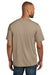 CornerStone CS440P/TLCS440P Mens Workwear Pro Short Sleeve Crewneck T-Shirt w/ Pocket Silver Tan Model Back