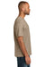 CornerStone CS440P/TLCS440P Mens Workwear Pro Short Sleeve Crewneck T-Shirt w/ Pocket Silver Tan Model Side
