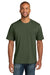 CornerStone CS440P/TLCS440P Mens Workwear Pro Short Sleeve Crewneck T-Shirt w/ Pocket Tactical Green Model Front