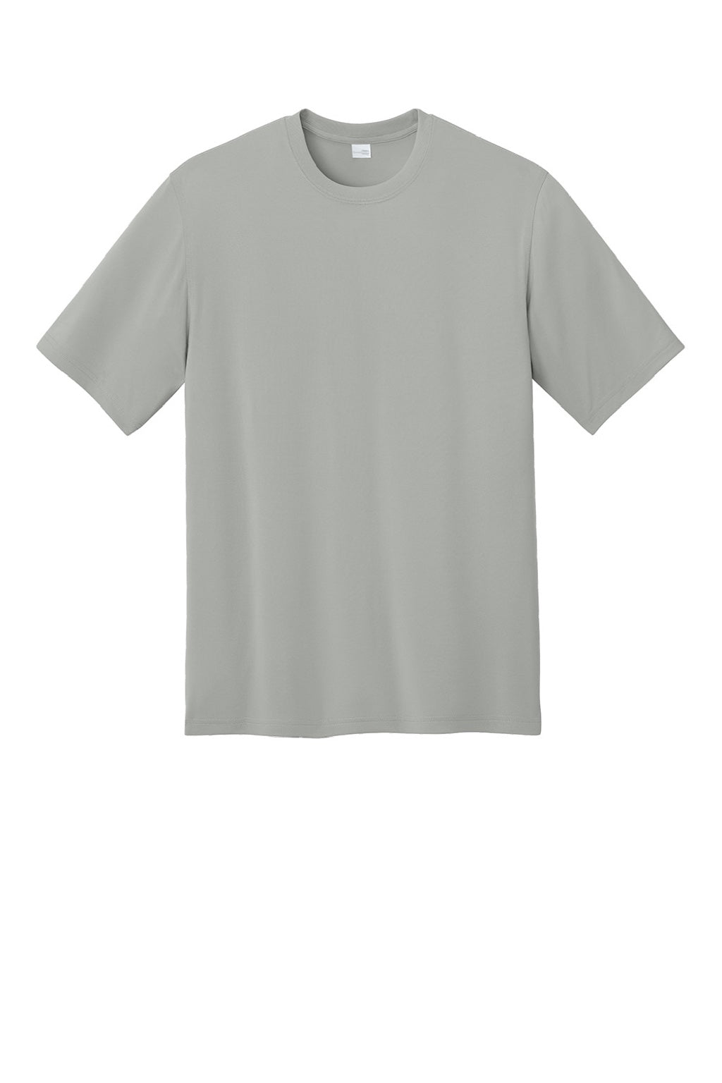 CornerStone CS440 Mens Workwear Pro Short Sleeve Crewneck T-Shirt Light Grey Flat Front