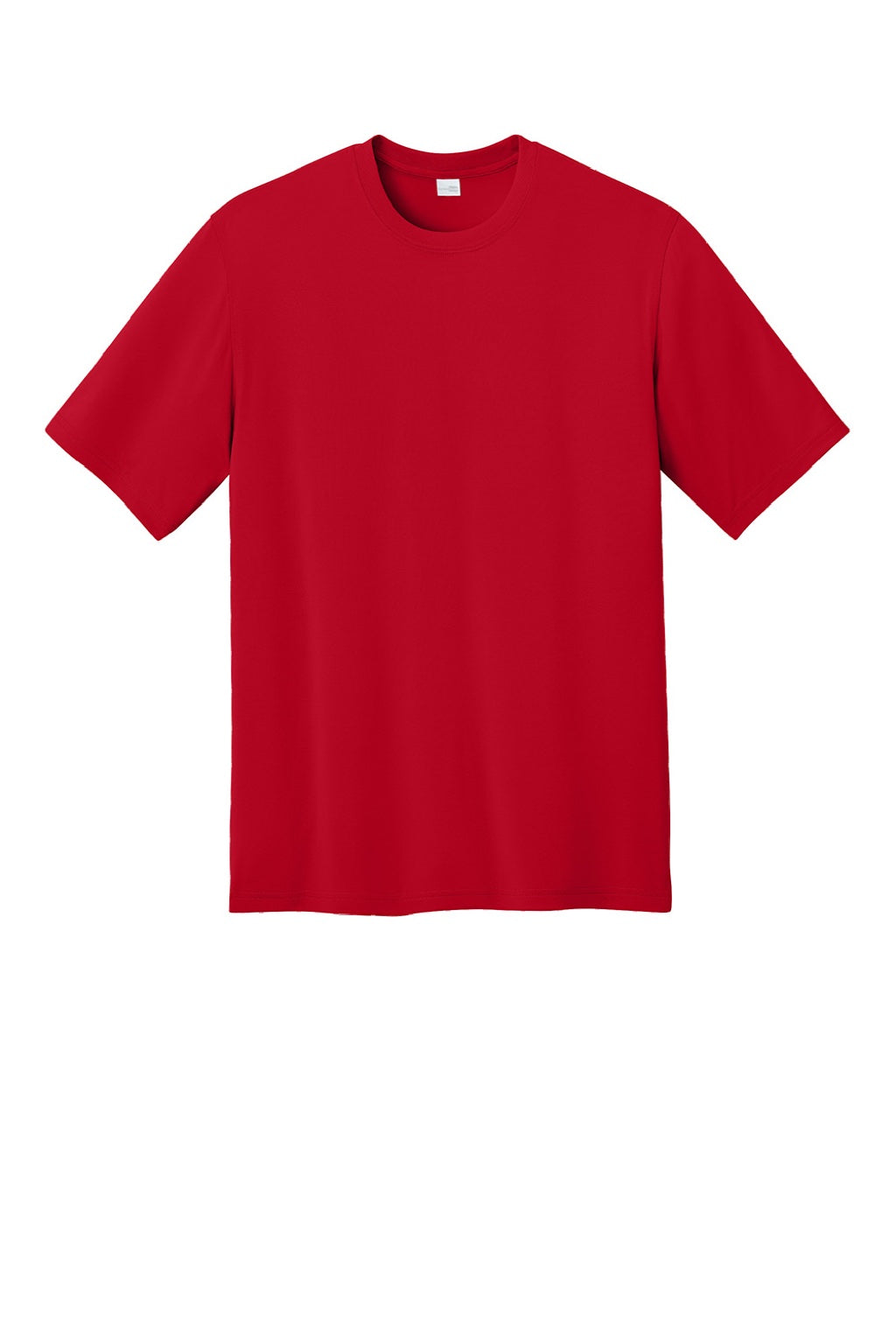 CornerStone CS440 Mens Workwear Pro Short Sleeve Crewneck T-Shirt Red Flat Front