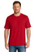 CornerStone CS440 Mens Workwear Pro Short Sleeve Crewneck T-Shirt Red Model Front