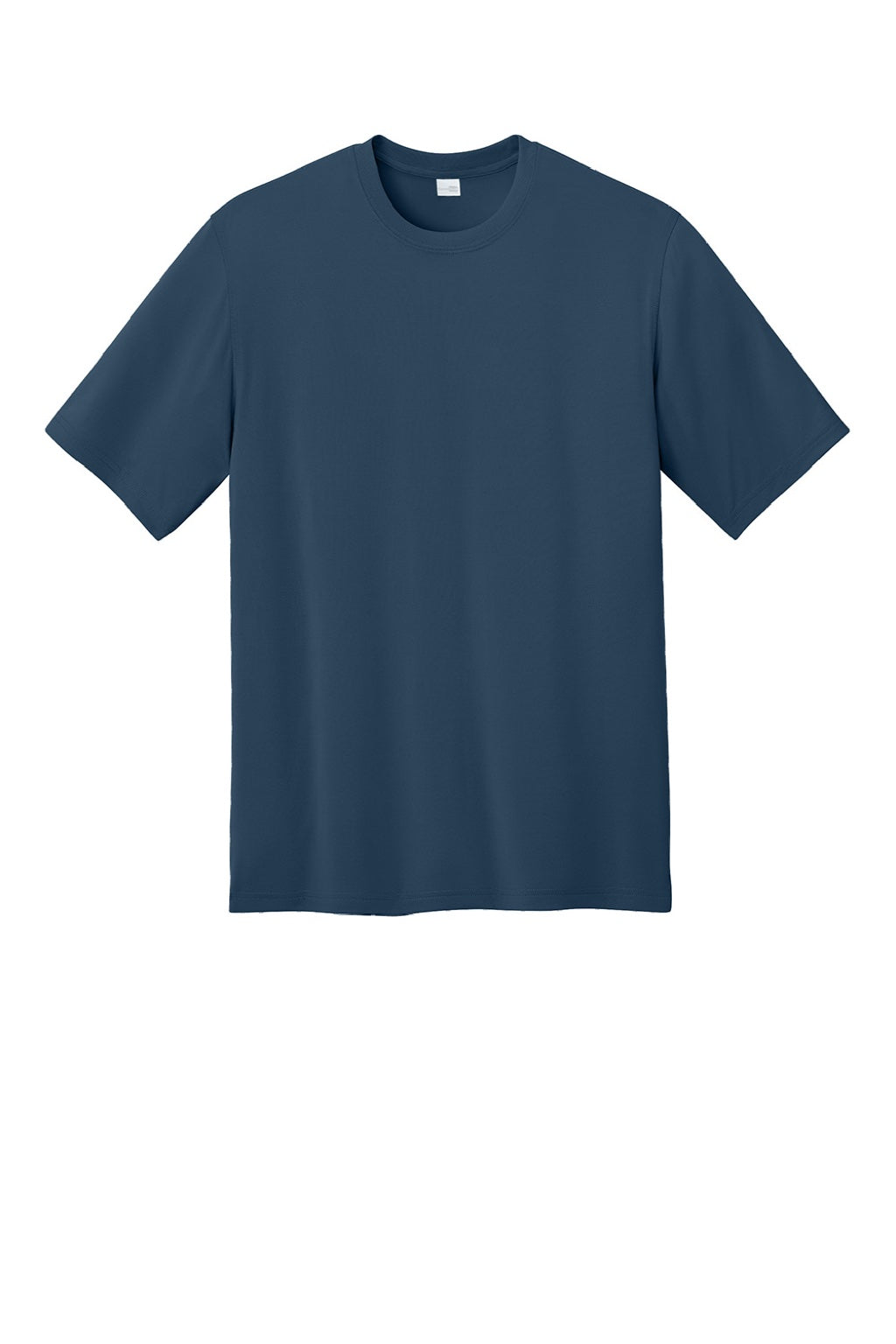 CornerStone CS440 Mens Workwear Pro Short Sleeve Crewneck T-Shirt Regetta Blue Flat Front