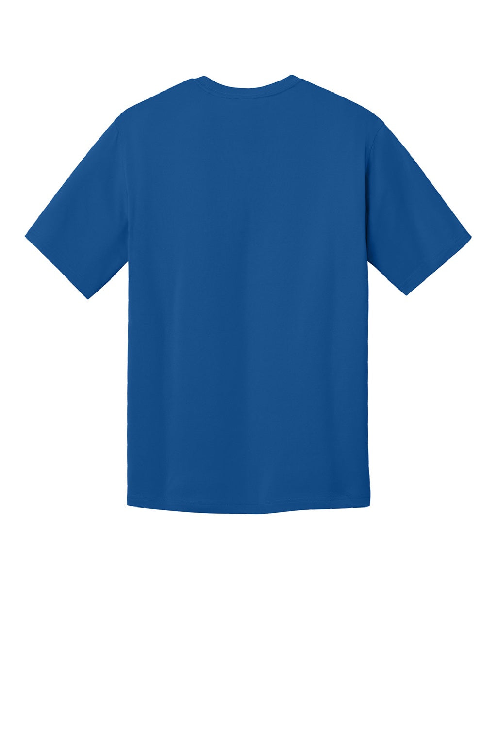 CornerStone CS440 Mens Workwear Pro Short Sleeve Crewneck T-Shirt Royal Blue Flat Back