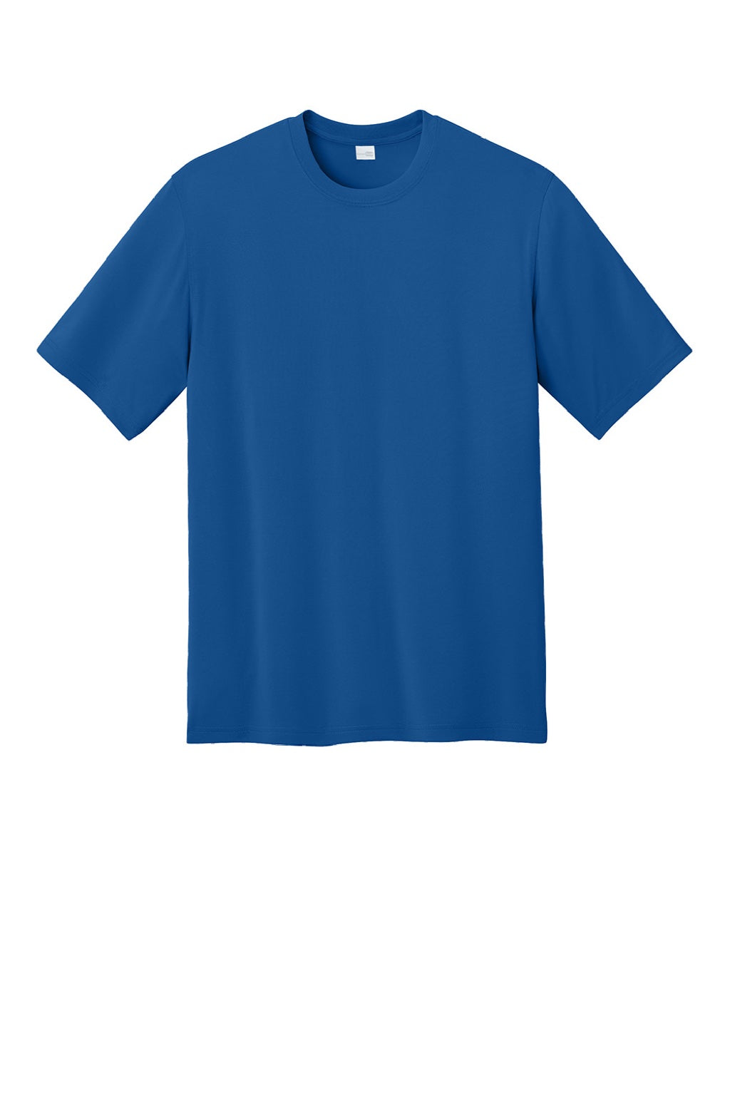 CornerStone CS440 Mens Workwear Pro Short Sleeve Crewneck T-Shirt Royal Blue Flat Front