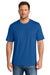 CornerStone CS440 Mens Workwear Pro Short Sleeve Crewneck T-Shirt Royal Blue Model Front