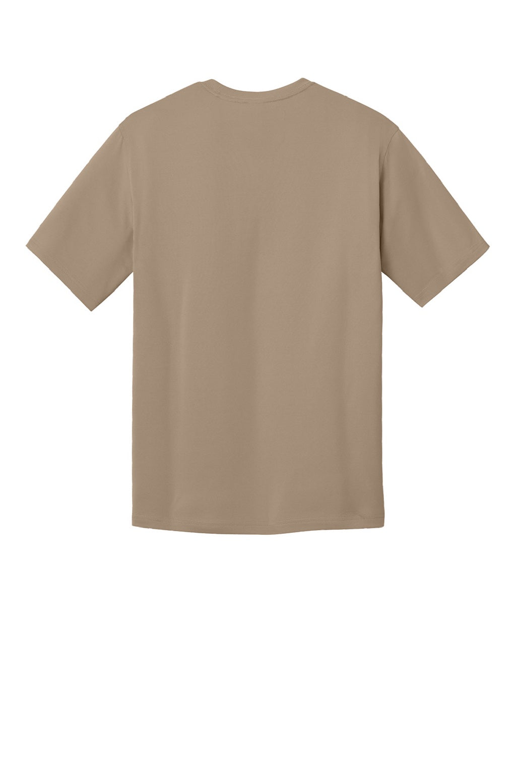 CornerStone CS440 Mens Workwear Pro Short Sleeve Crewneck T-Shirt Silver Tan Flat Back