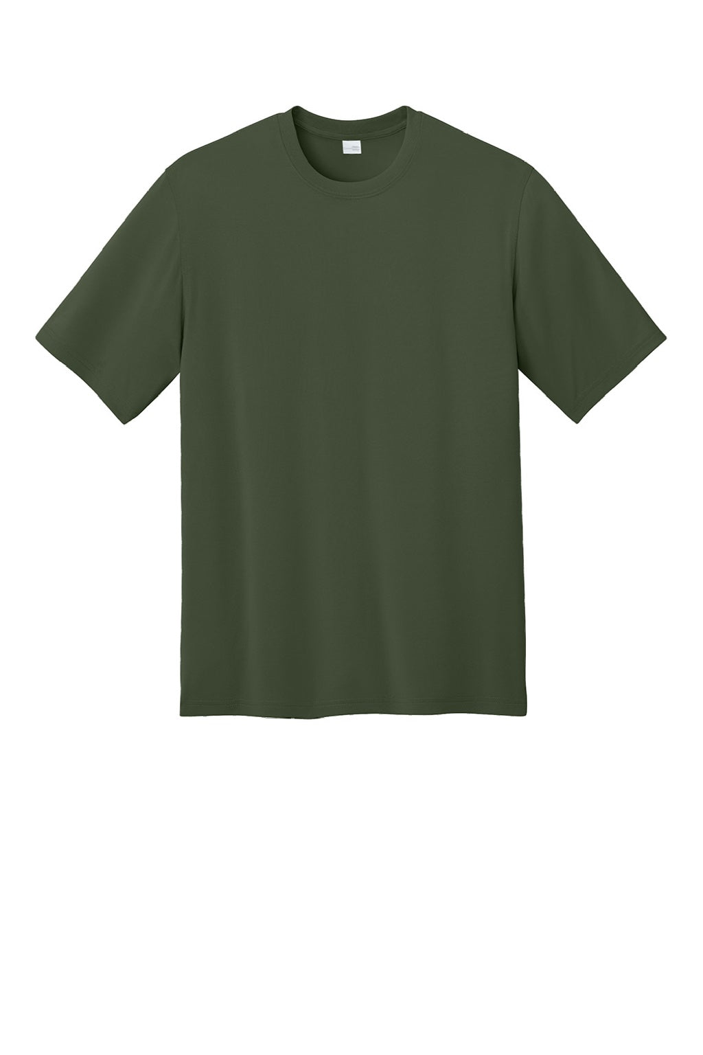 CornerStone CS440 Mens Workwear Pro Short Sleeve Crewneck T-Shirt Tactical Green Flat Front