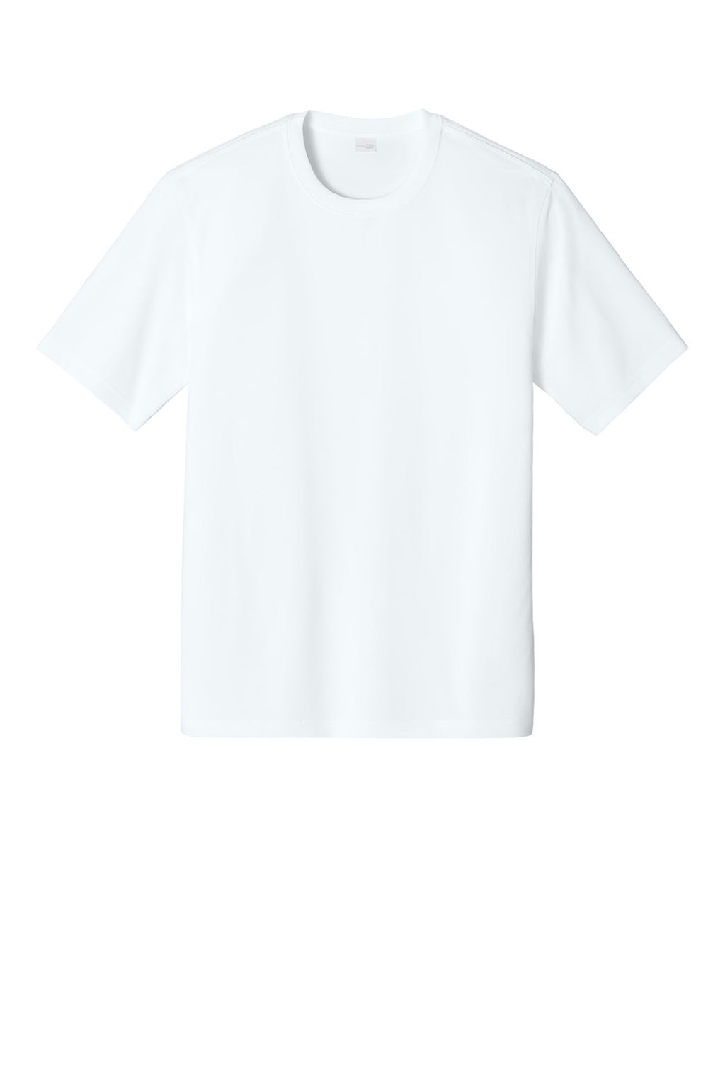 CornerStone CS440 Mens Workwear Pro Short Sleeve Crewneck T-Shirt White Flat Front