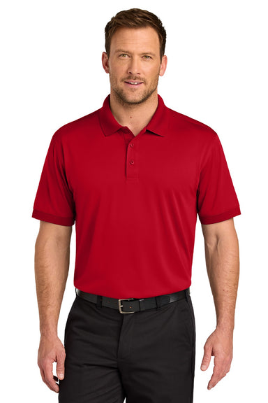 CornerStone CS450/TLCS450 Mens Workwear Pro Short Sleeve Polo Shirt Red Model Front