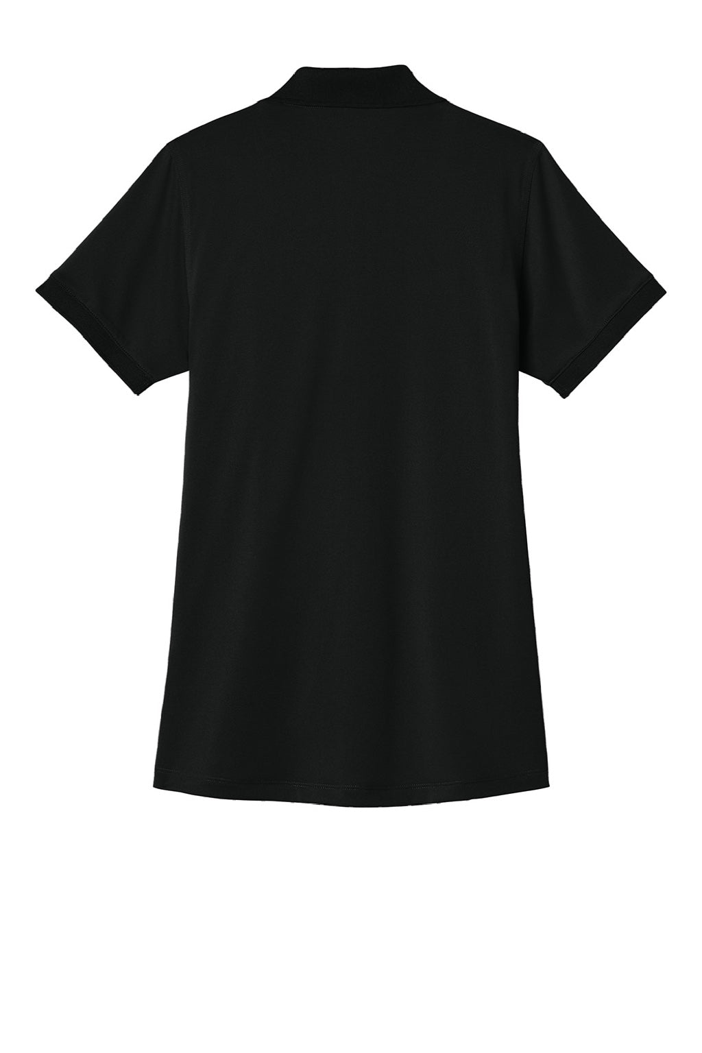 CornerStone CS451 Womens Workwear Pro Short Sleeve Polo Shirt Black Flat Back