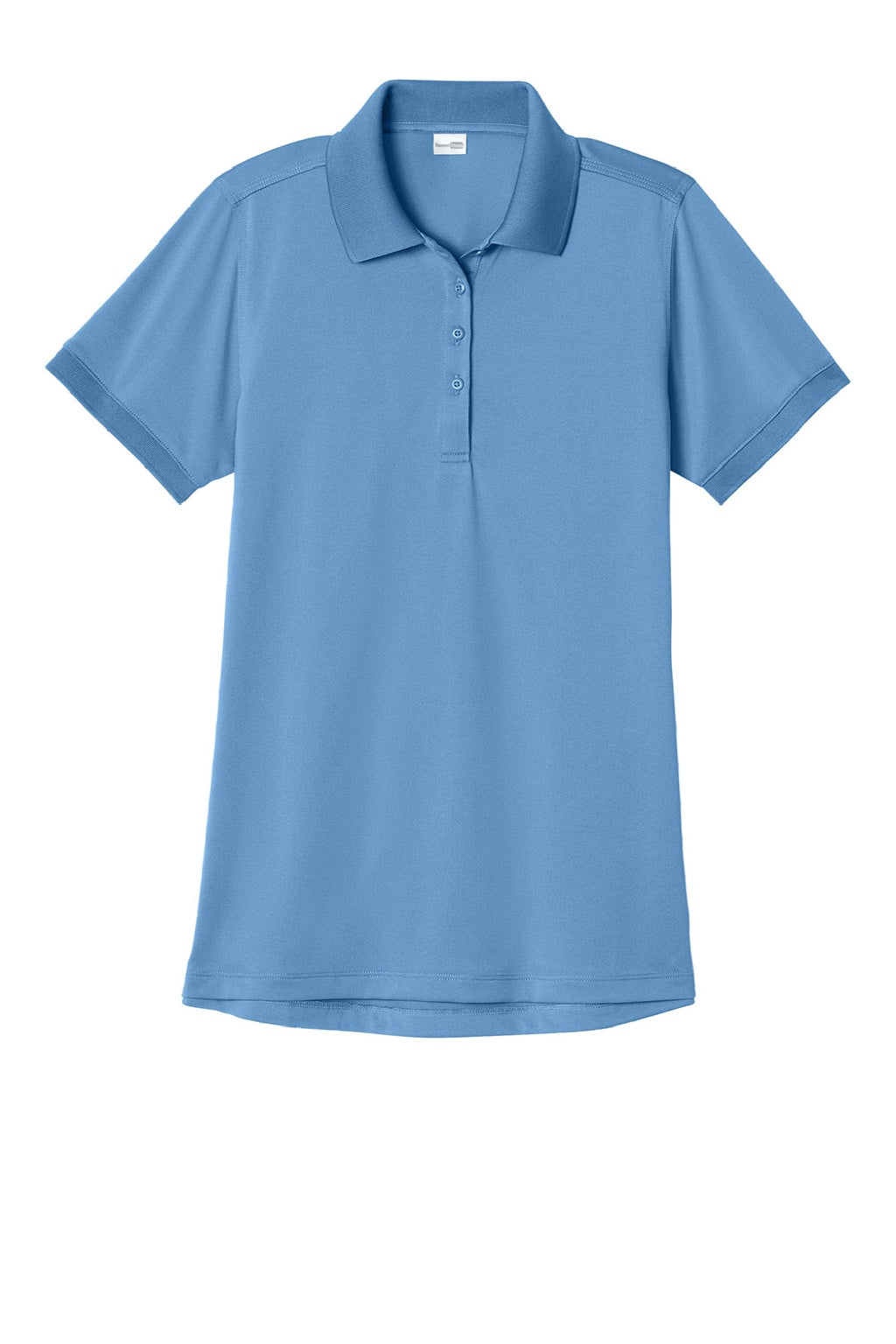 CornerStone CS451 Womens Workwear Pro Short Sleeve Polo Shirt Carolina Blue Flat Front