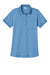 CornerStone CS451 Womens Workwear Pro Short Sleeve Polo Shirt Carolina Blue Flat Front