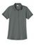 CornerStone CS451 Womens Workwear Pro Short Sleeve Polo Shirt Metal Grey Flat Front