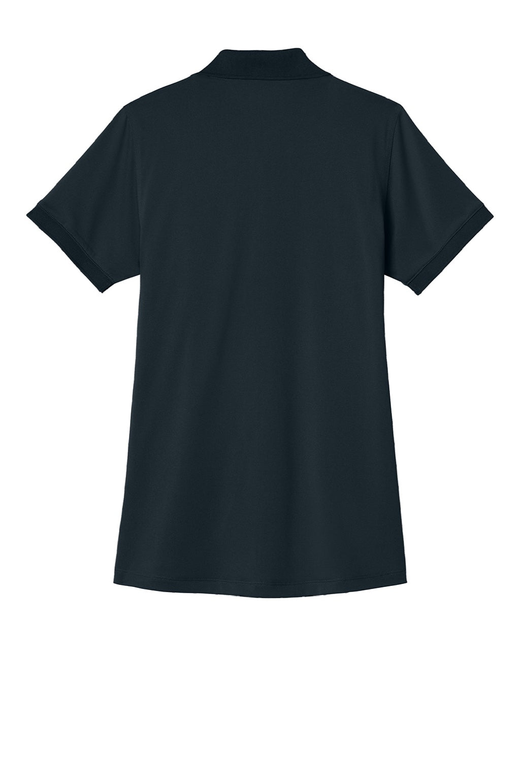 CornerStone CS451 Womens Workwear Pro Short Sleeve Polo Shirt Navy Blue Flat Back