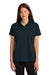 CornerStone CS451 Womens Workwear Pro Short Sleeve Polo Shirt Navy Blue Model Front