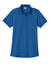 CornerStone CS451 Womens Workwear Pro Short Sleeve Polo Shirt Royal Blue Flat Front