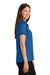 CornerStone CS451 Womens Workwear Pro Short Sleeve Polo Shirt Royal Blue Model Side