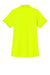 CornerStone CS451 Womens Workwear Pro Short Sleeve Polo Shirt Safety Yellow Flat Back