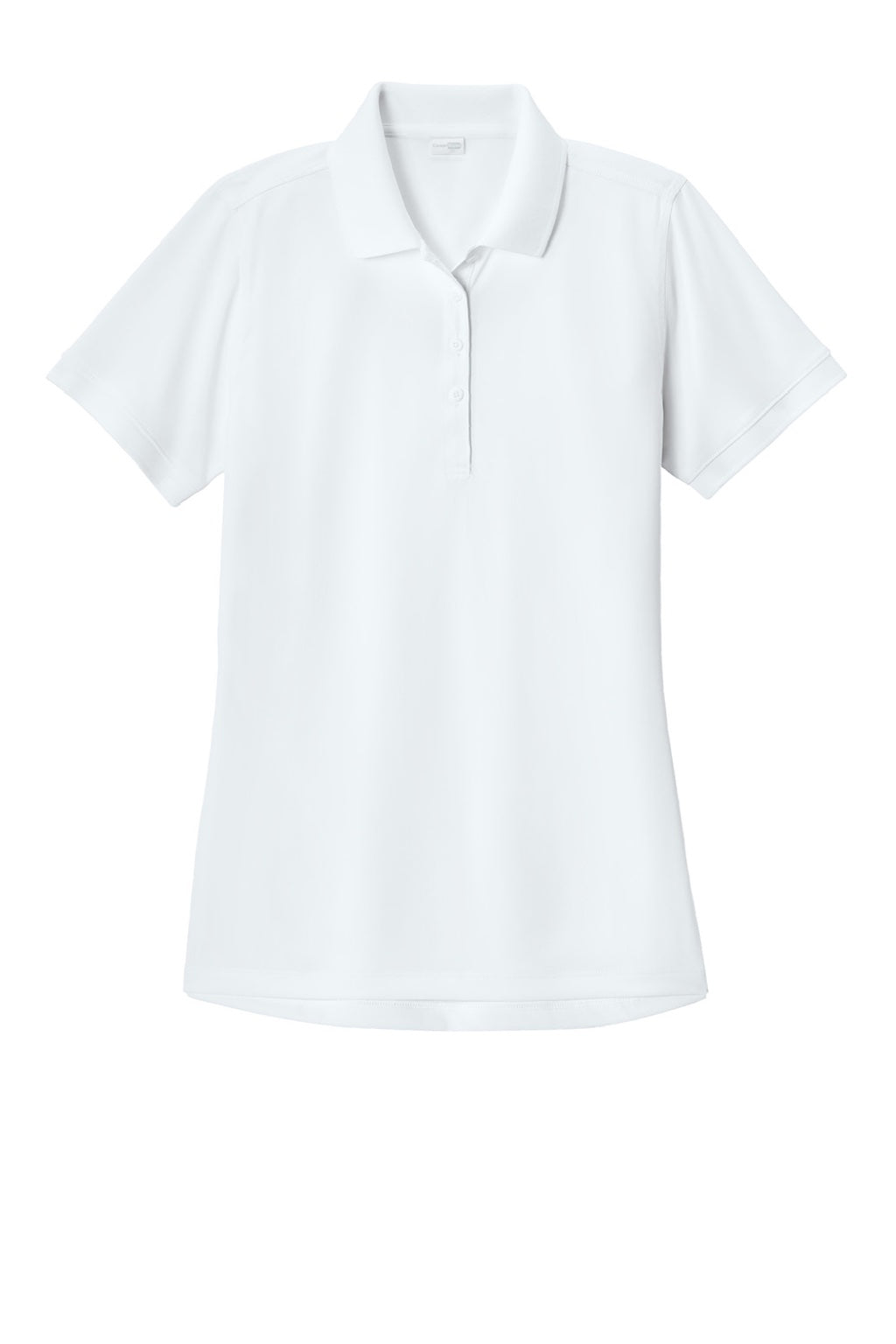 CornerStone CS451 Womens Workwear Pro Short Sleeve Polo Shirt White Flat Front