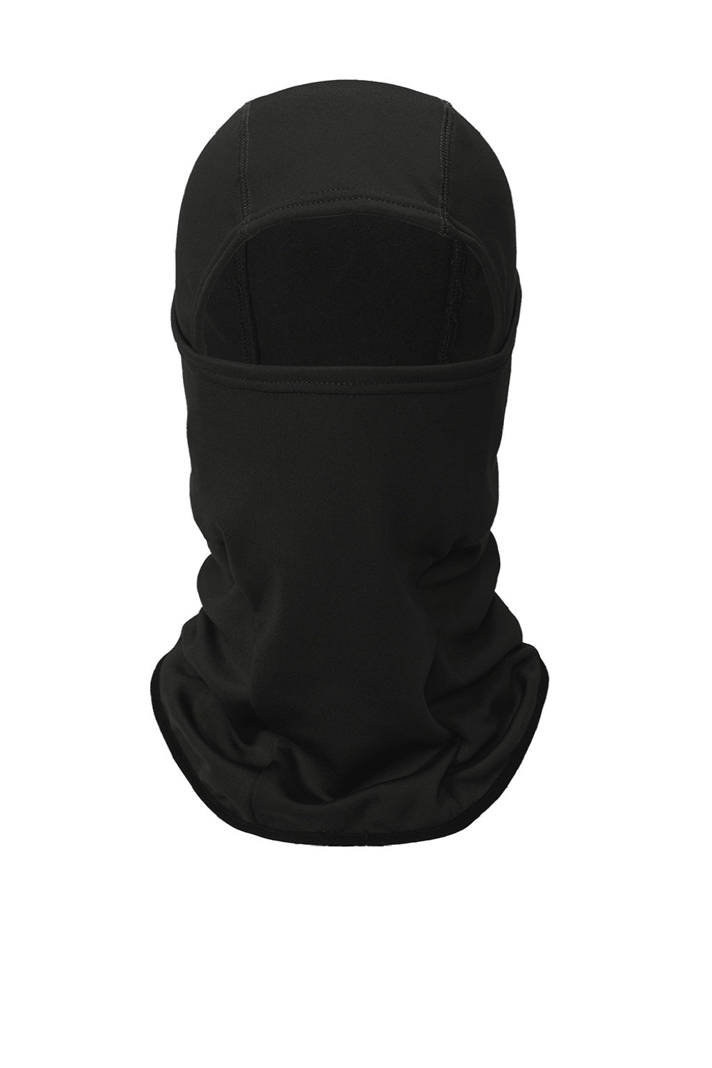 CornerStone CS820 Mens Smooth Fleece Face Mask Black Flat Front