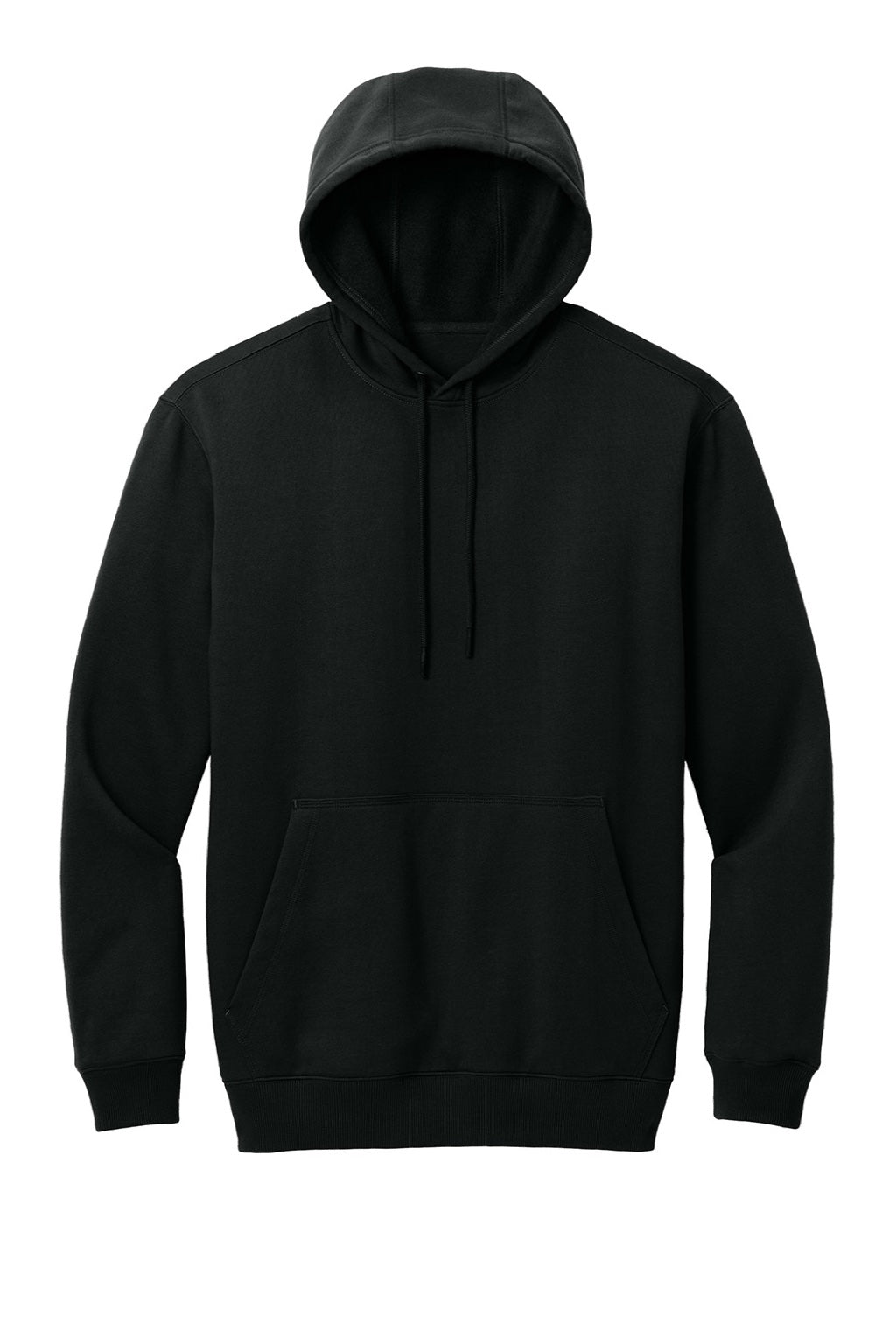 CornerStone CSF630 Mens Tough Fleece Hooded Sweatshirt Hoodie w/ Pouch Pocket Black Flat Front
