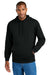 CornerStone CSF630 Mens Tough Fleece Hooded Sweatshirt Hoodie w/ Pouch Pocket Black Model Front
