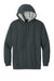 CornerStone CSF630 Mens Tough Fleece Hooded Sweatshirt Hoodie w/ Pouch Pocket Heather Charcoal Grey Flat Front