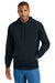 CornerStone CSF630 Mens Tough Fleece Hooded Sweatshirt Hoodie w/ Pouch Pocket Navy Blue Model Front
