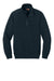CornerStone CSF635 Mens Tough Fleece 1/4 Zip Sweatshirt Navy Blue Flat Front