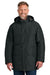 CornerStone CSJ10 Mens Elements Wind & Water Resistant Insulated Full Zip Hooded Parka Black Model Front