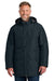 CornerStone CSJ10 Mens Elements Wind & Water Resistant Insulated Full Zip Hooded Parka Navy Blue Model Front