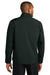 CornerStone CSJ70 Mens Workwear Water Resistant Soft Shell Full Zip Jacket Black Model Back